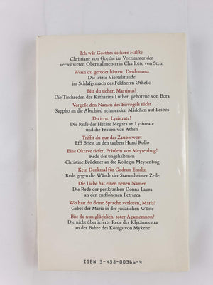 Wenn du geredet hattest, Desdemona: Ungehaltene Reden, ungehaltener Frauen (German Edition),Used