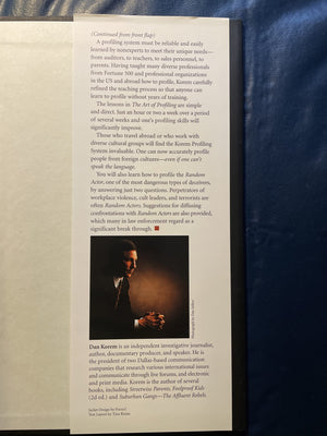 The Art of Profiling: Reading People Right the First Time,Used