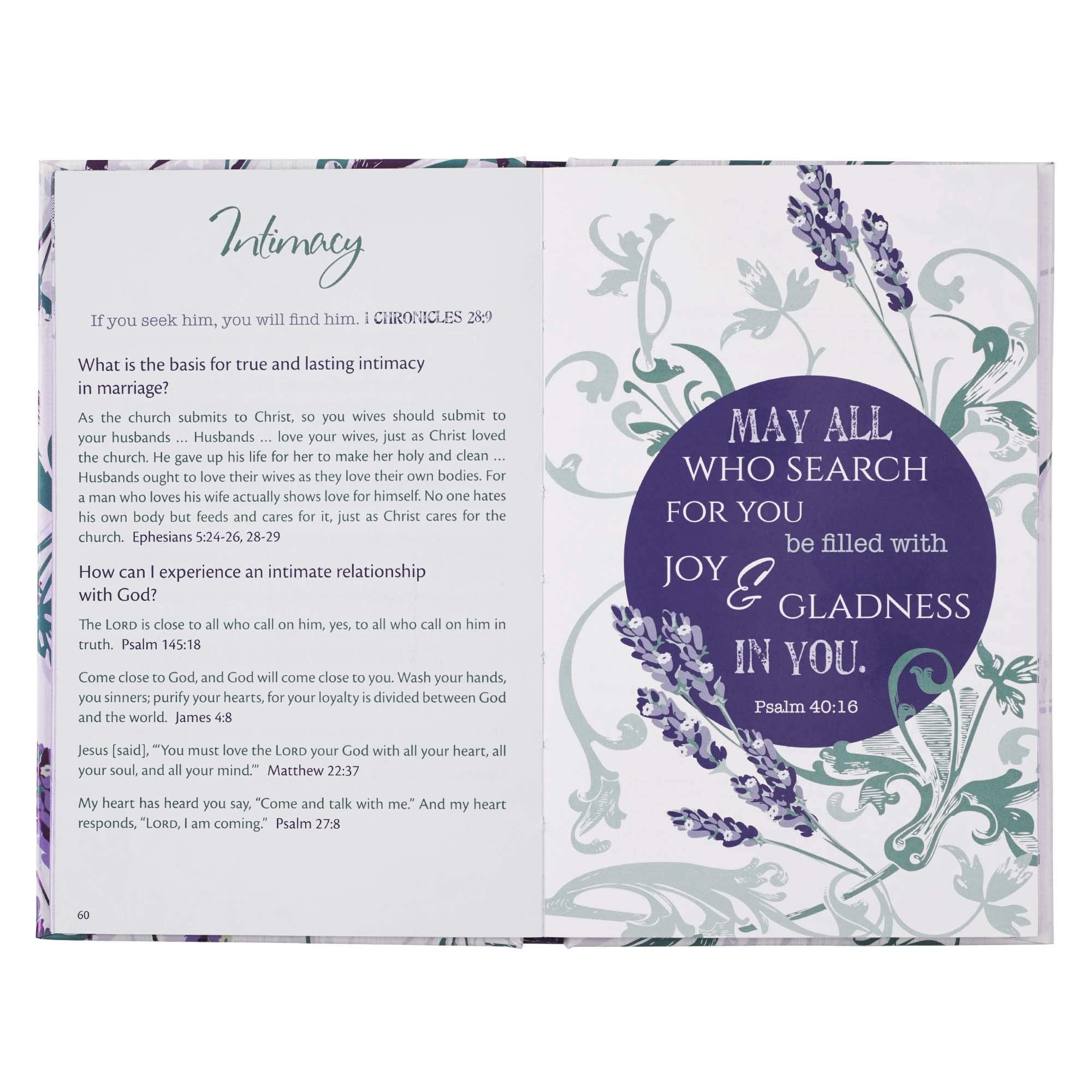 Wisdom From The Word For Women  Hardcover Devotional Gift Book for Women  100 Relevant Topics With Truth From God's Word  GiltE,Used