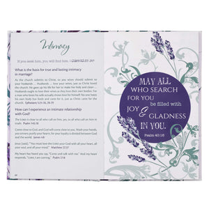 Wisdom From The Word For Women  Hardcover Devotional Gift Book for Women  100 Relevant Topics With Truth From God's Word  GiltE,Used