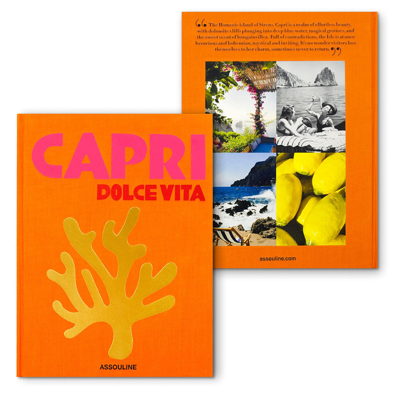 Capri Dolce Vita  Assouline Coffee Table Book