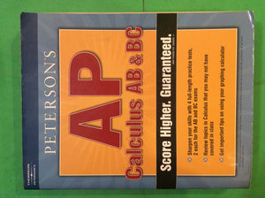 Master the AP Calculus AB & BC, 1st edition (Peterson's AP Calculus AB & BC),Used