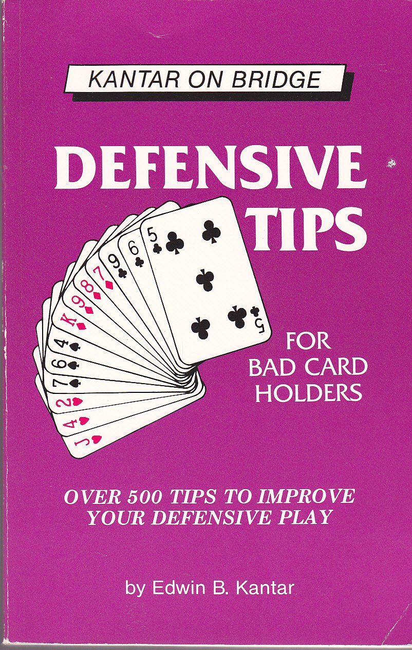 Defensive Tips For Bad Card Holders,Used