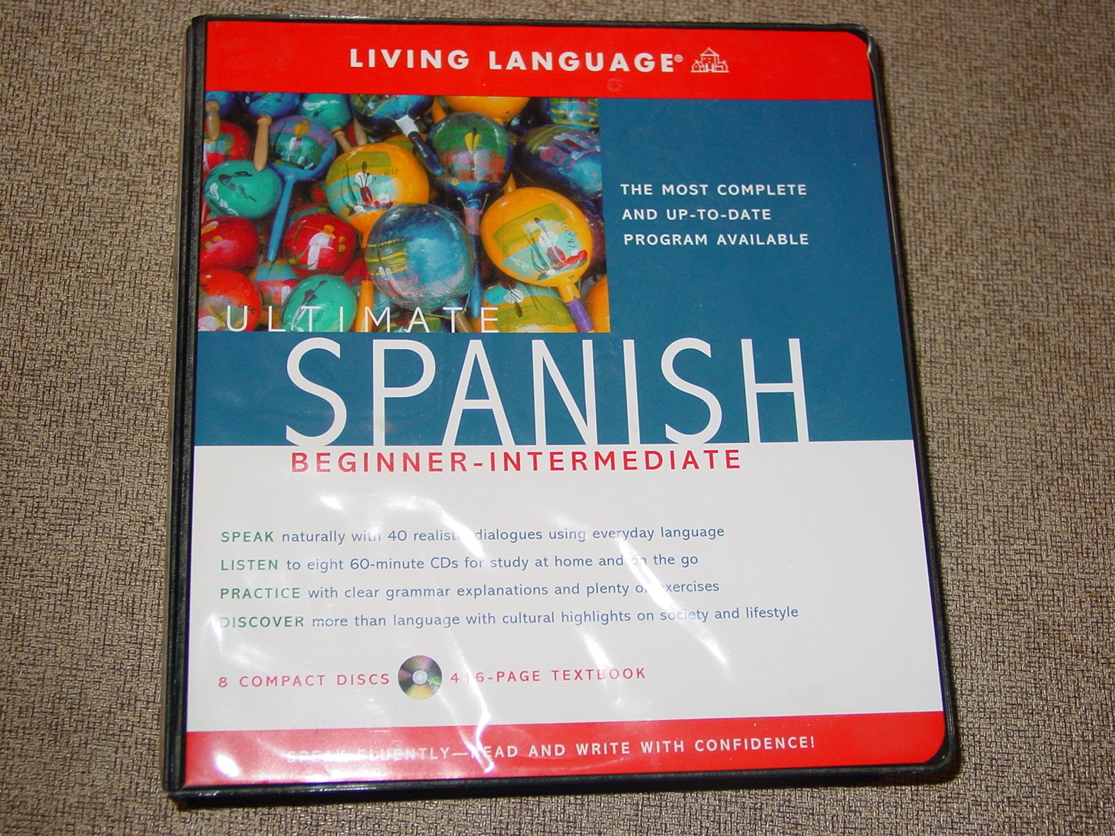 Ultimate Spanish BeginnerIntermediate (CD/Book) (Ultimate BeginnerIntermediate),Used