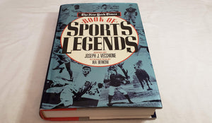 The New York Times Book of Sports Legends,Used
