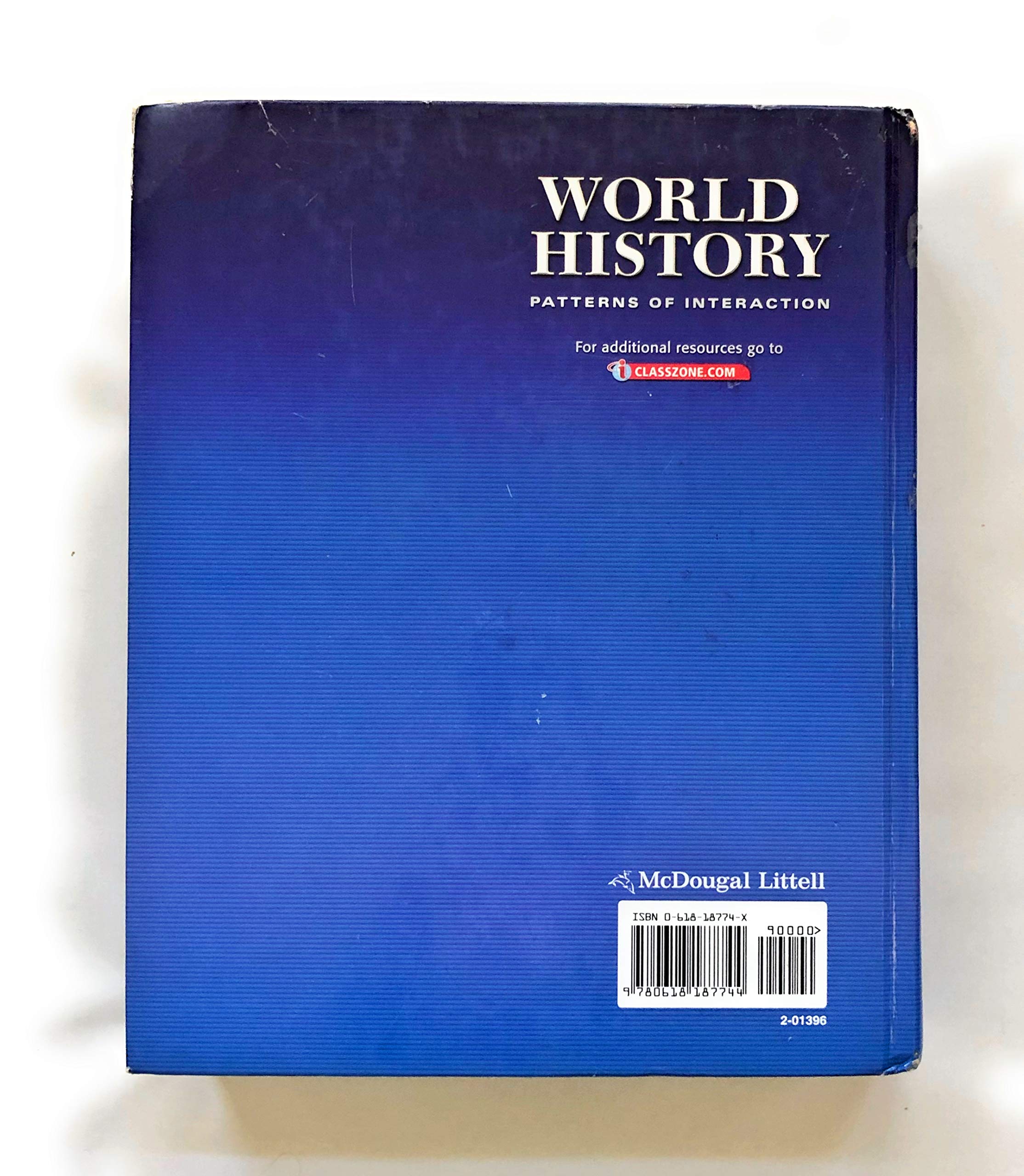 McDougal Littell World History: Patterns of Interaction: Student Edition (C) 2005 2005,Used