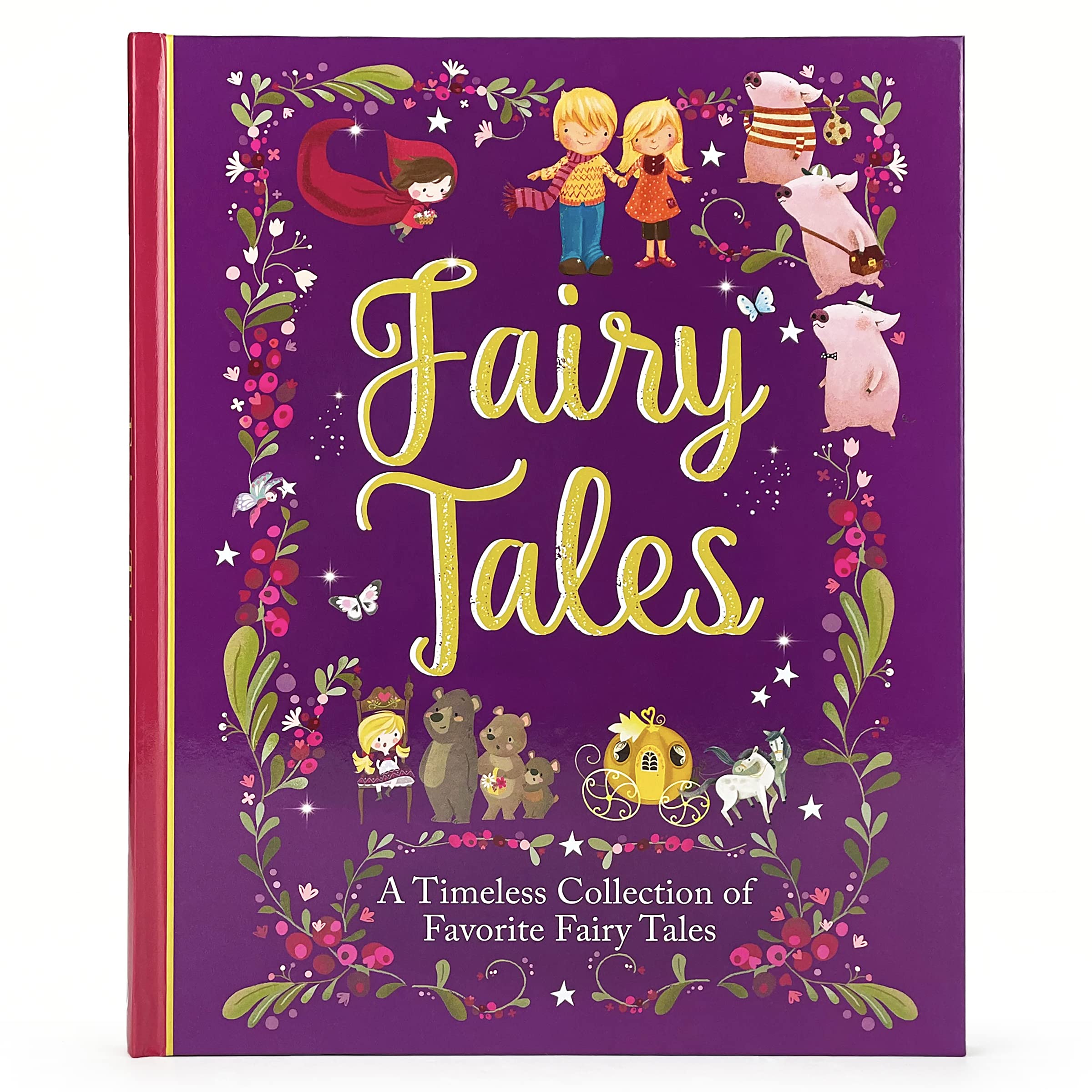 Fairy Tales Treasury: A Timeless Collection of Favorite and Classic Fairy Tales Stories for Children,Used