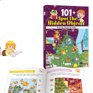 101+ Spot The Hidden Objects Activity Book For Kids : Early Learning Book, Puzzles Book For Toddlers, Preschoolers And Kindergarten Kids, Activity Book For Children - 3 To 7 Years