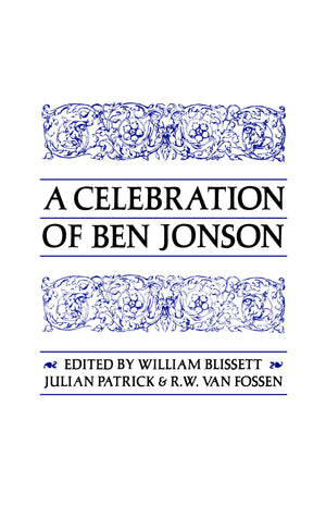 A Celebration of Ben Jonson (Heritage),Used