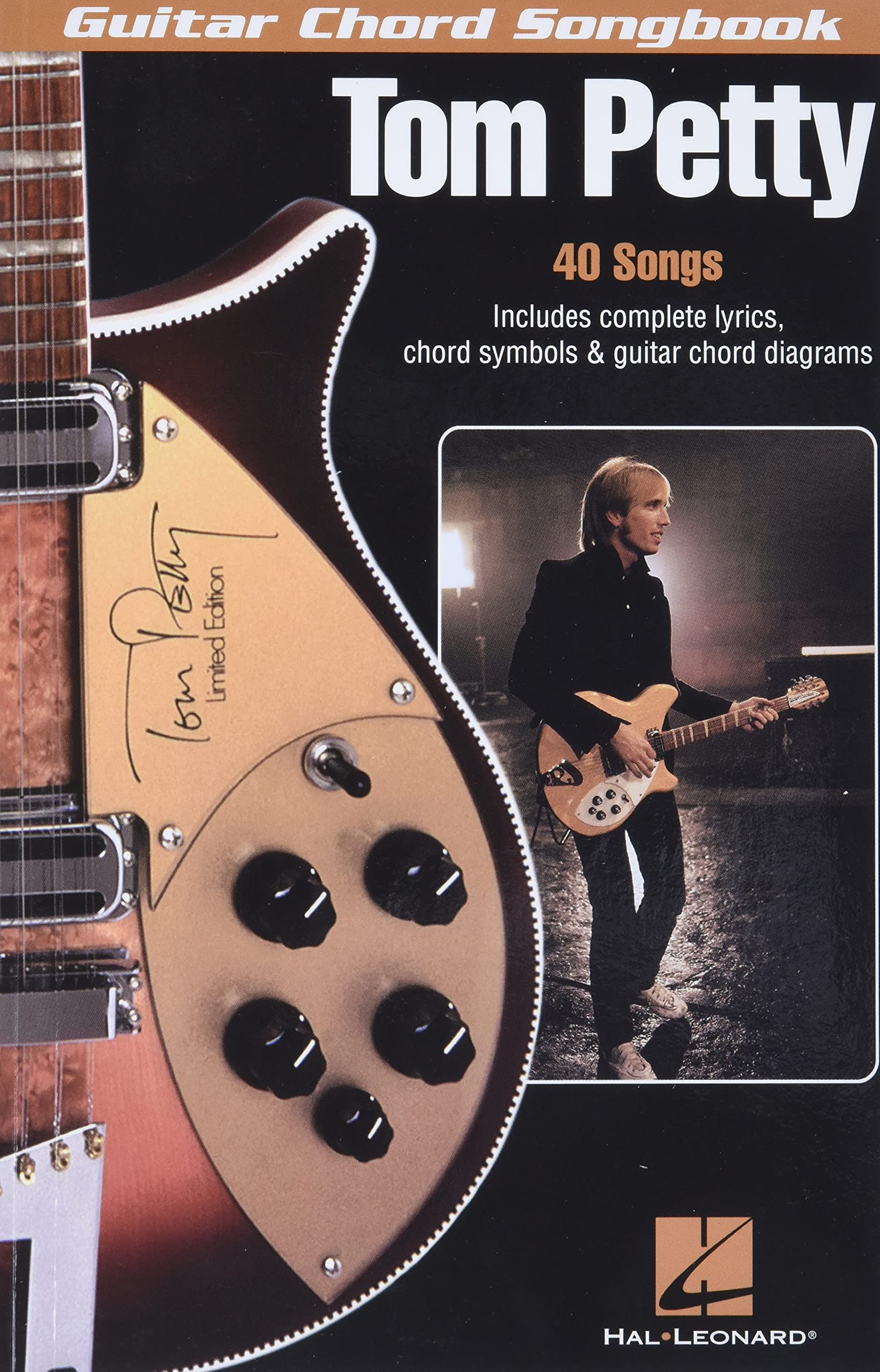 Tom Petty  Guitar Chord Songbook  40 Classic Songs with Lyrics and Chord Diagrams  Play Free Fallin', American Girl and Runnin',Used