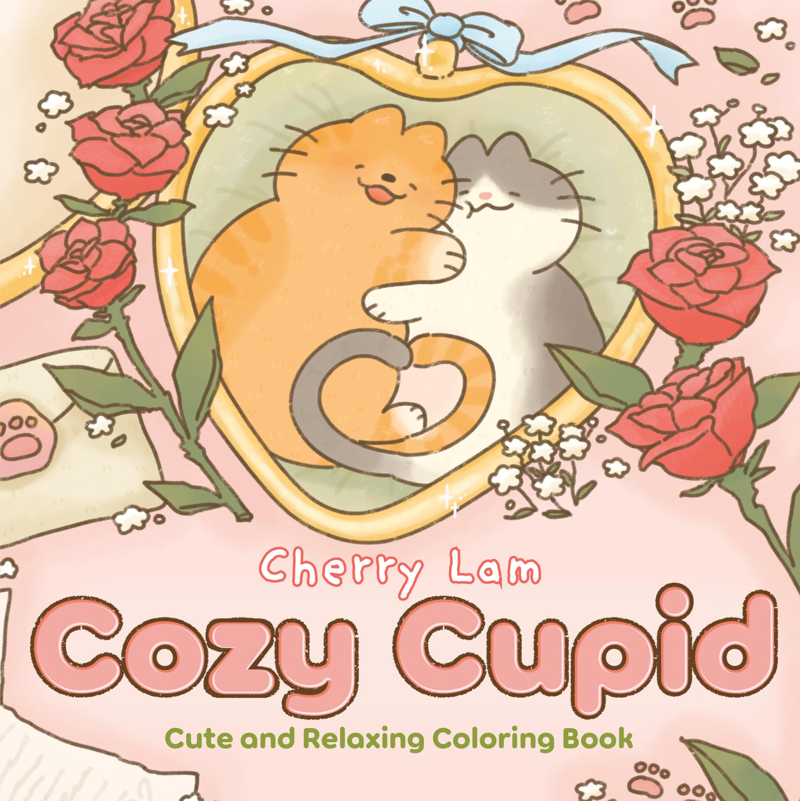 Cozy Cupid: Cute And Relaxing Coloring Book