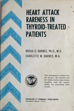 Heart Attack Rareness In Thyroidtreated Patients