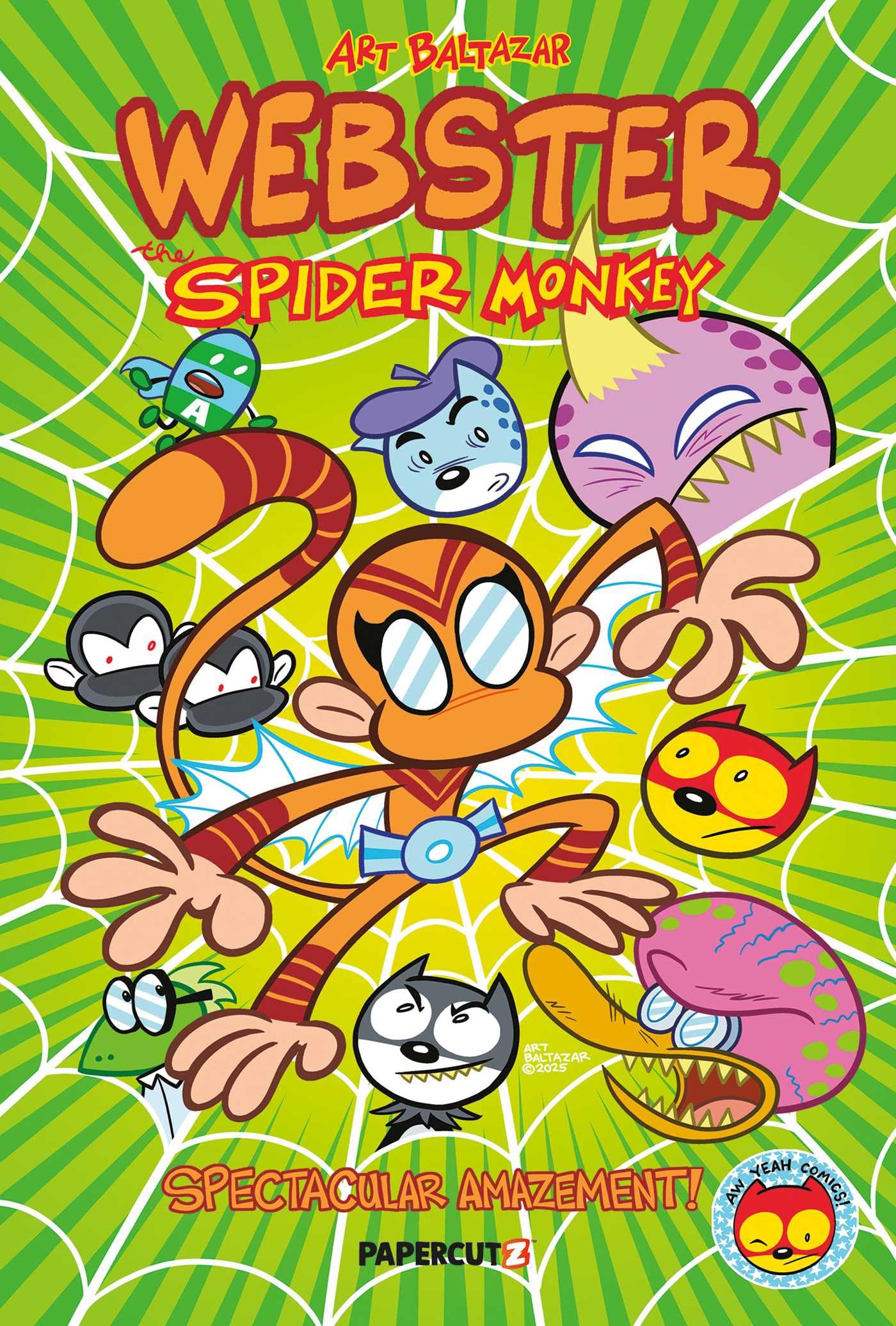 Webster The Spider Monkey: Spectacular Amazement