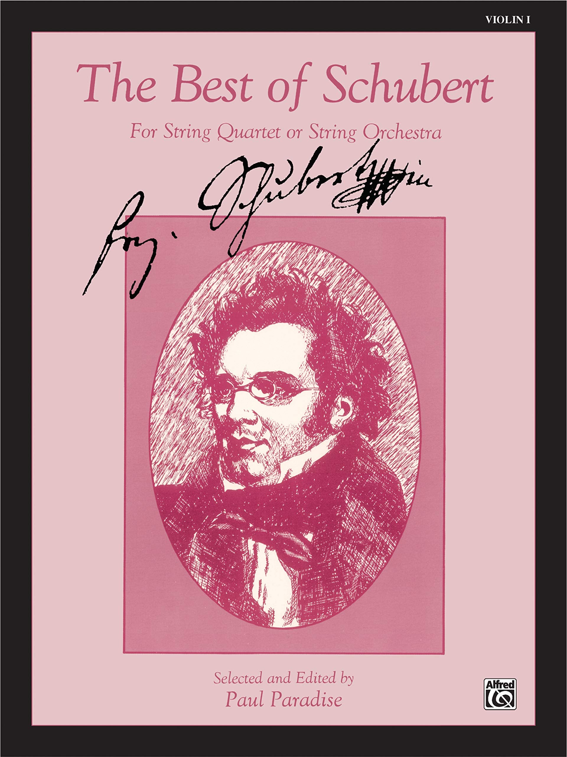 The Best of Schubert (For String Quartet or String Orchestra): 1st Violin,Used