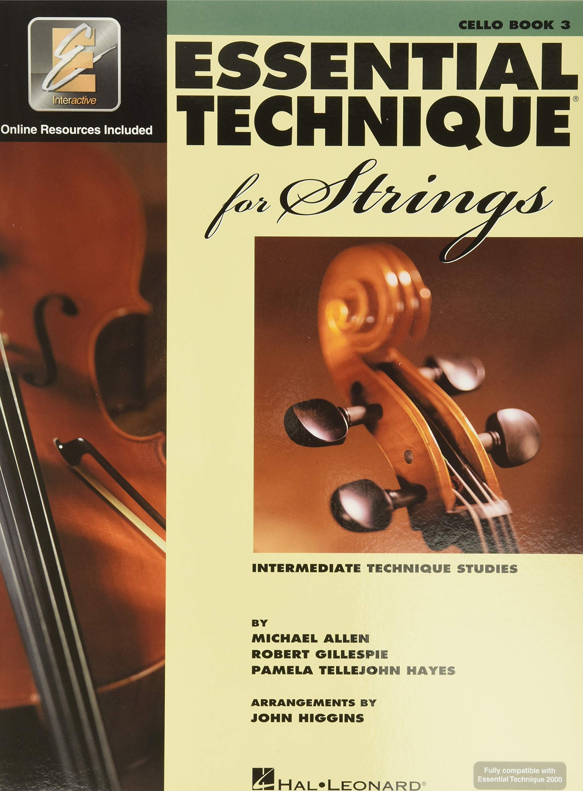 Essential Technique For Strings With Eei  Cello (Book/Online Audio) (Intermediate Technique Studies),New