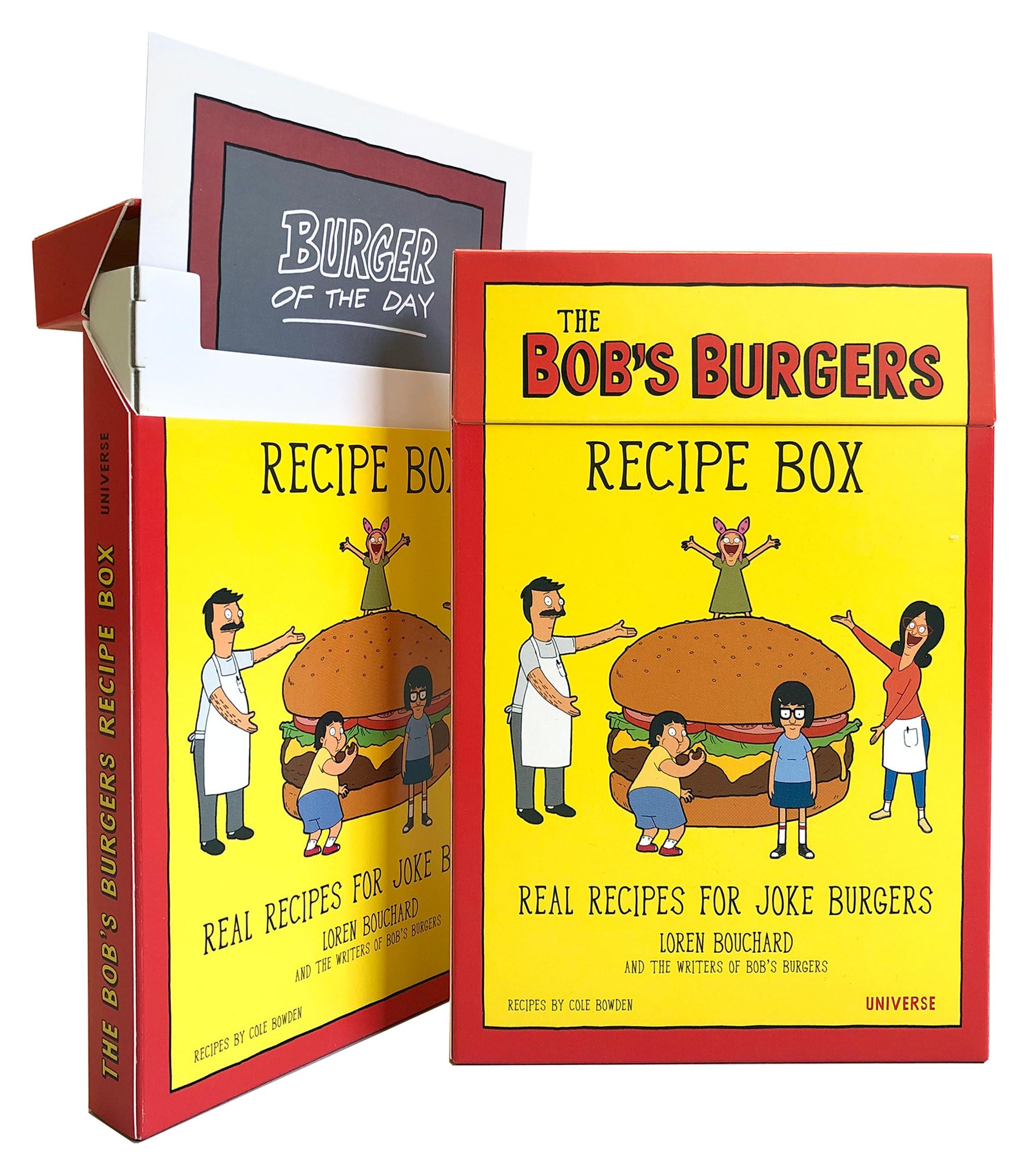 The Bob s Burgers Recipe Box: Real Recipes for Joke Burgers