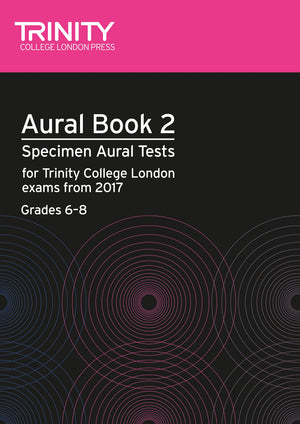 Aural Tests Book 2 from 2017 (Grades 6 8),Used