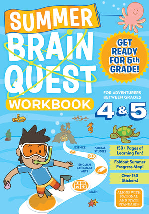 Summer Brain Quest: Between Grades 4 & 5,Used