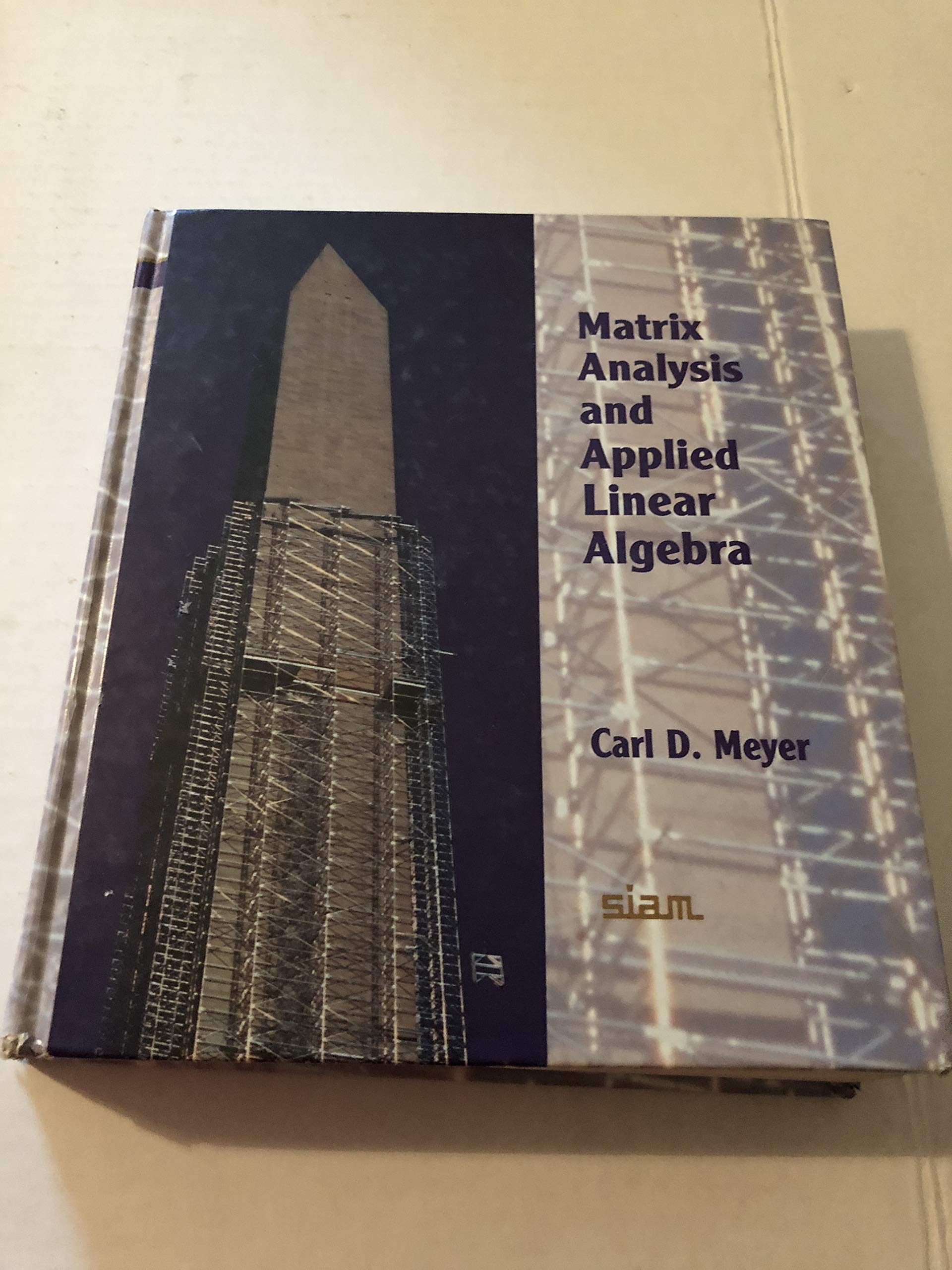 Matrix analysis and applied linear algebra,Used