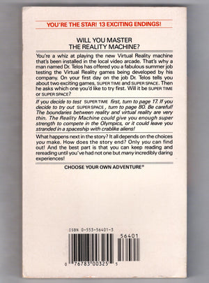 The Reality Machine (Choose Your Own Adventure No. 142),Used