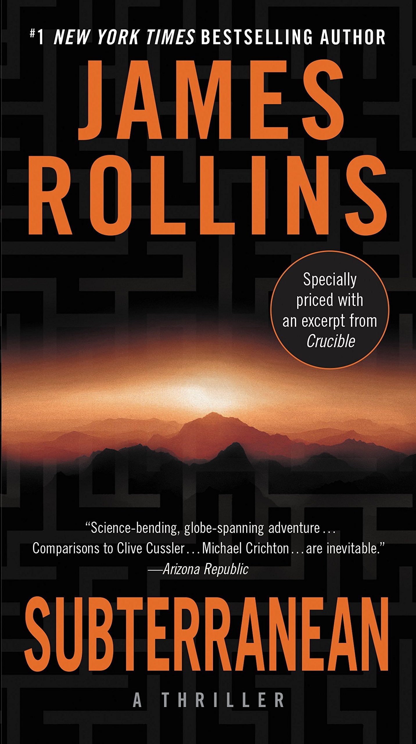 Subterranean: A Thriller,Used