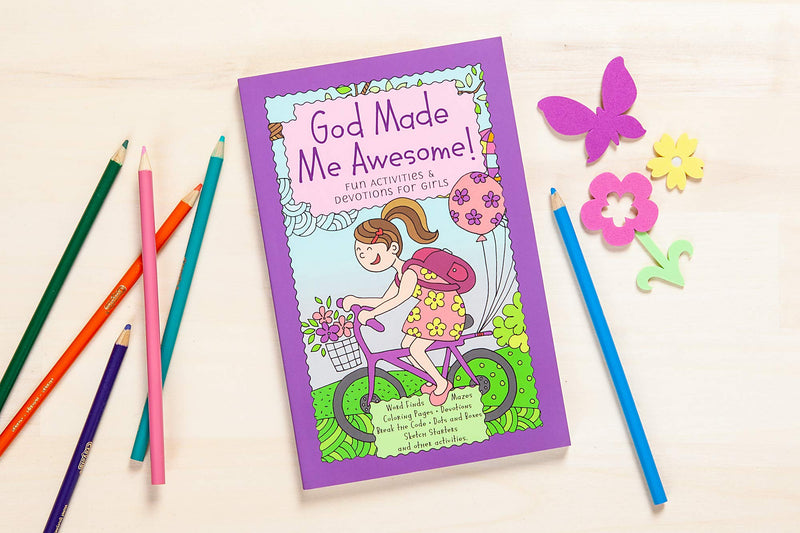 God Made Me Awesome!: Fun Activities & Devotions for Girls,Used