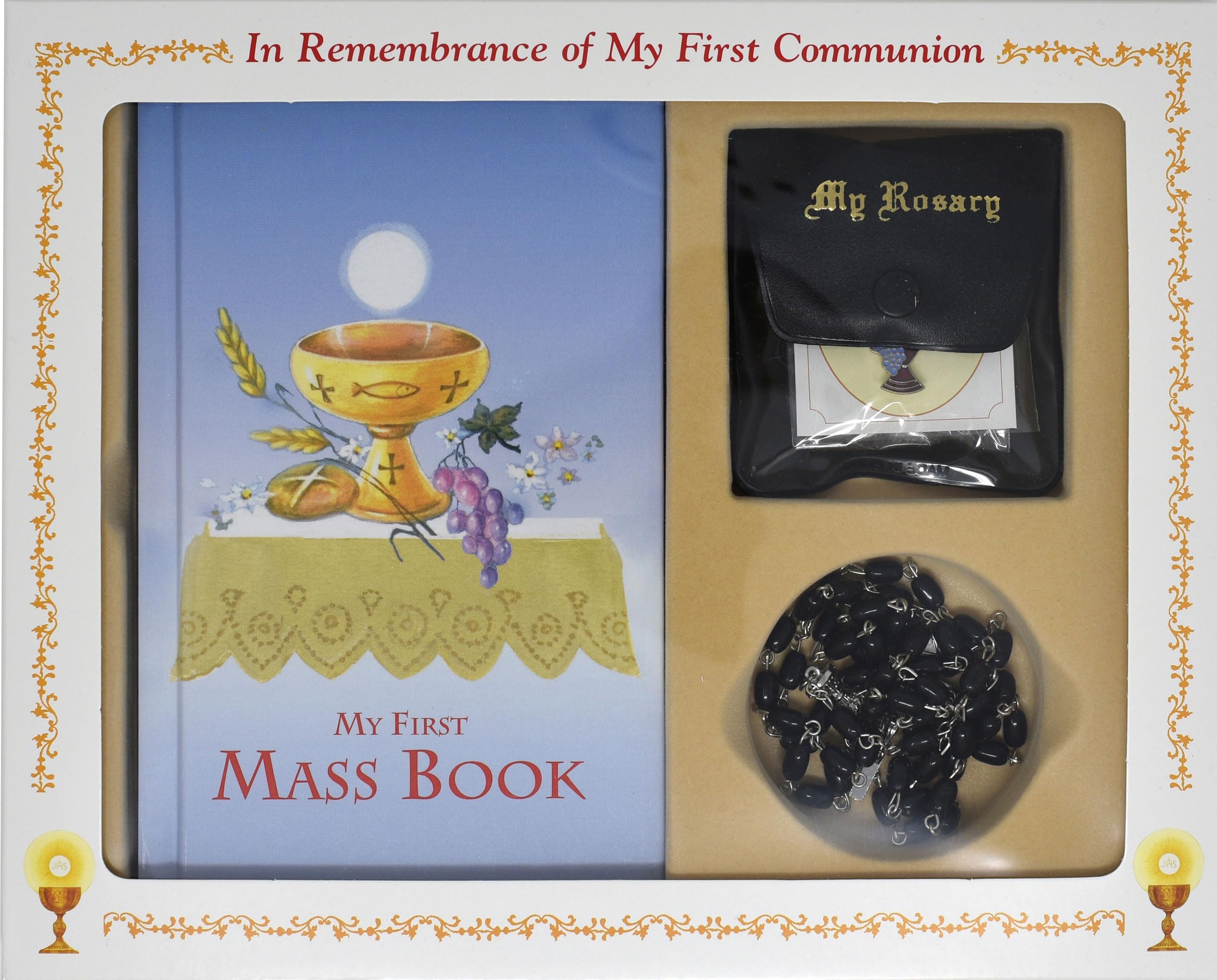 First Mass Book Boxed Set: An Easy Way of Participating at Mass for Boys and Girls,Used