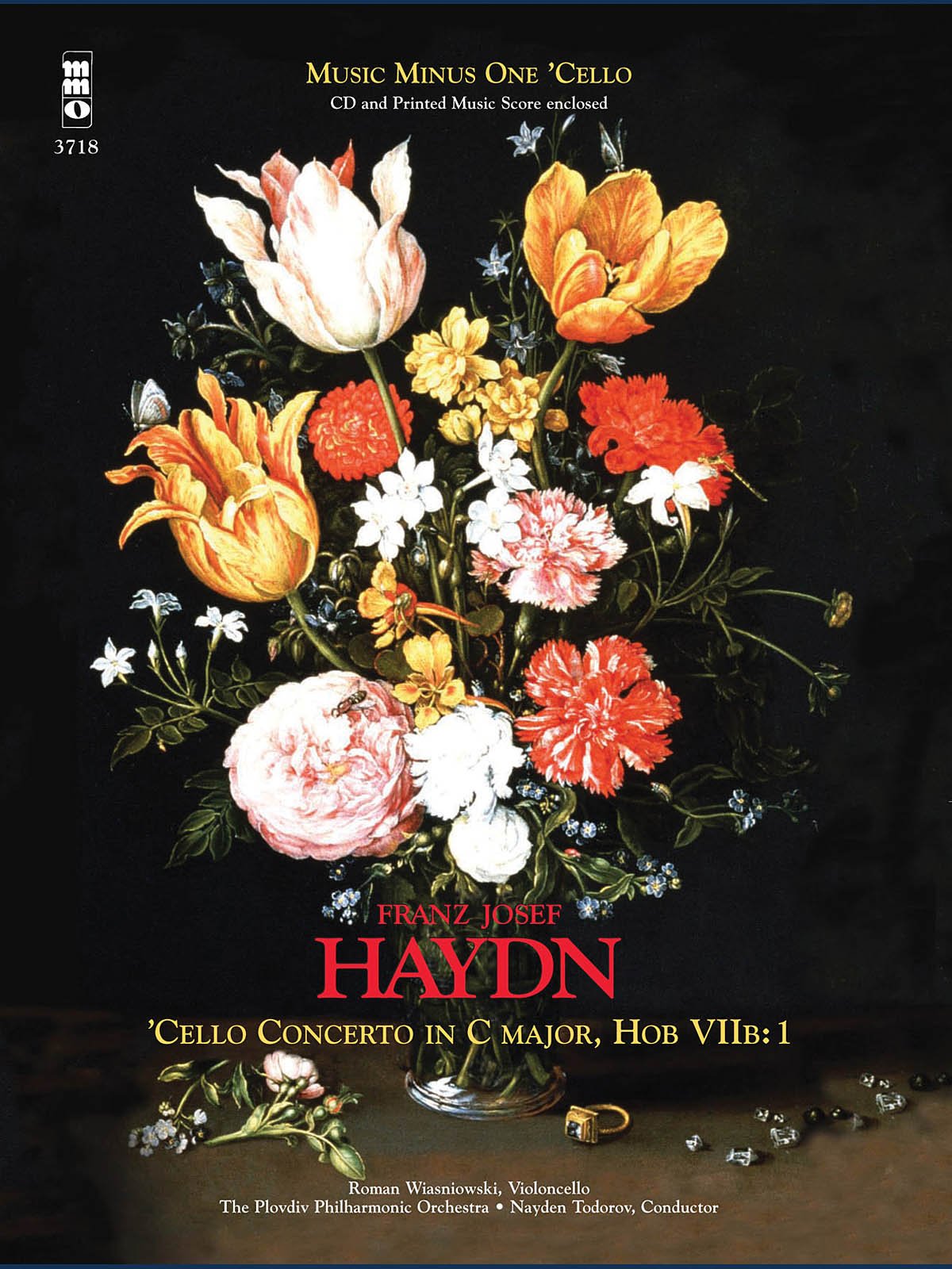 Music Minus One 'Cello: Haydn 'Cello Concerto in C major, HobVIIb:1 (Sheet Music & 2 CDs),Used