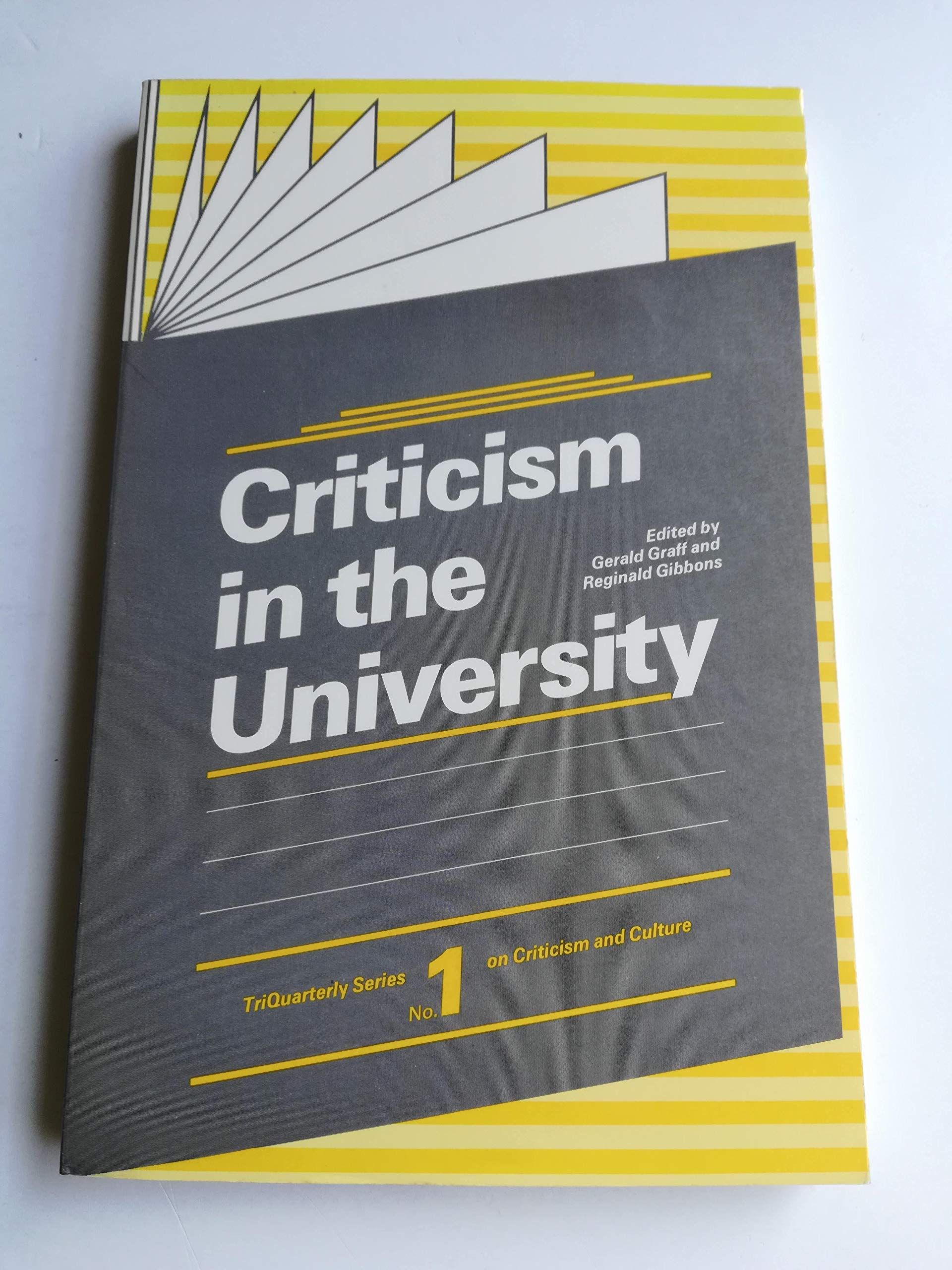 Criticism in the University,Used
