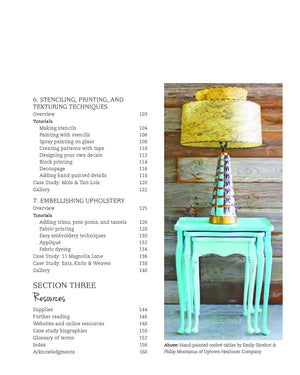 Upstyle Your Furniture: Techniques and Creative Inspiration to Style Your Home,New