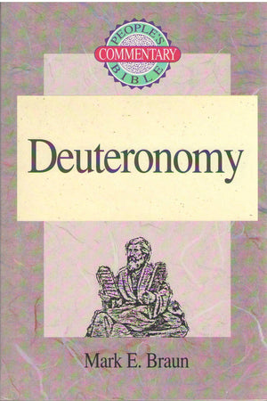 Deuteronomy  People's Bible Commentary (Peoples Bible Commentary Ser),New