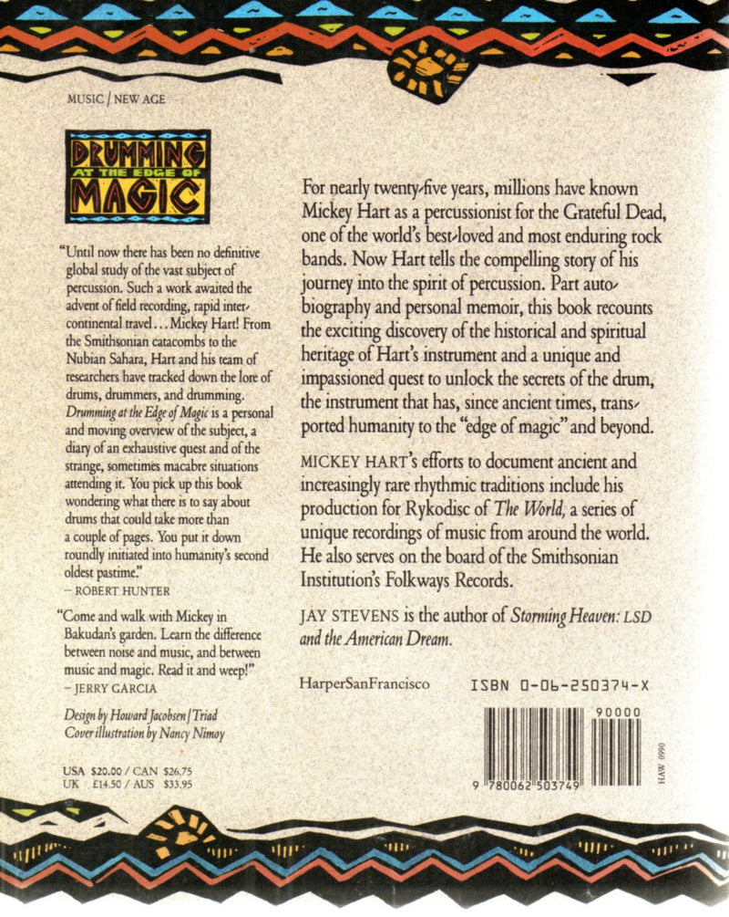 Drumming At The Edge Of Magic: A Journey Into The Spirit Of Percussion,Used