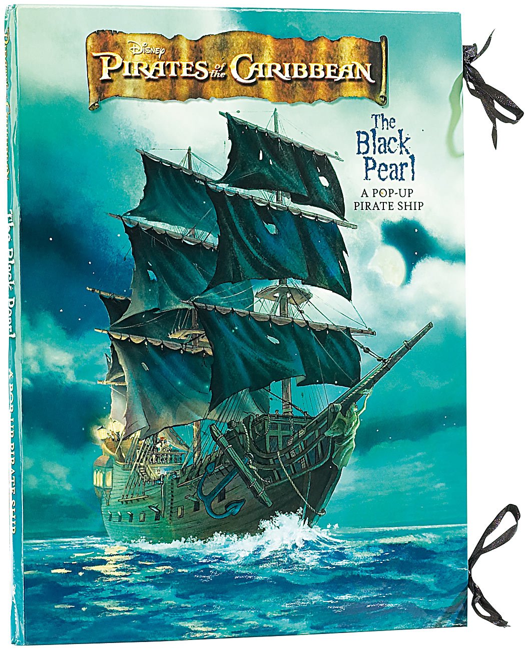 Pirates of the Caribbean The Black Pearl A PopUp Pirate Ship,Used