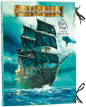 Pirates of the Caribbean The Black Pearl A PopUp Pirate Ship,Used