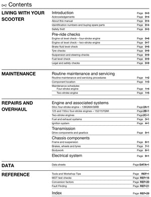 Chinese, Taiwanese & Korean Scooters (0414) Haynes Repair Manual (Paperback),Used