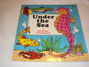 Under the Sea (A Dot to Dot Coloring Book),Used