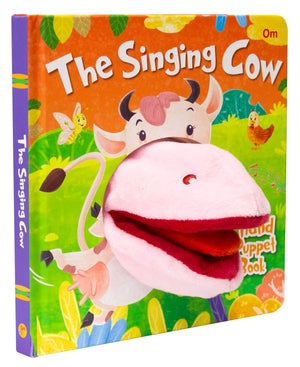 The Singing Cow Hand Puppet Book For Children: Animal Hand Puppet Board Book For Babies | Fun Interactive Cow Toy Book | Touch And Play Story | Animal-Themed Picture Book For Kids; 1+ Ages