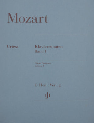 Mozart: Piano Sonatas  Volume I (Multilingual Edition)