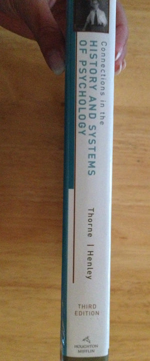 Connections in the History and Systems of Psychology,Used