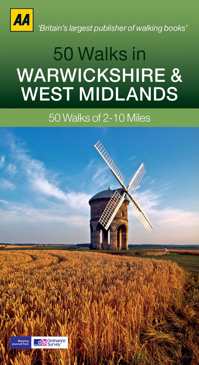 50 Walks in Warwickshire & West Midlands: 50 Walks of 210 Miles,Used