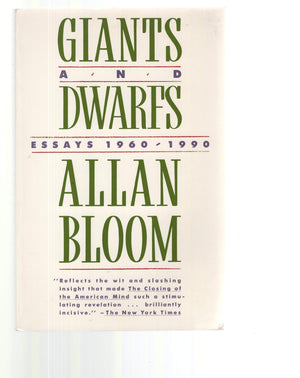 Giants and Dwarfs : Essays 19601990,New