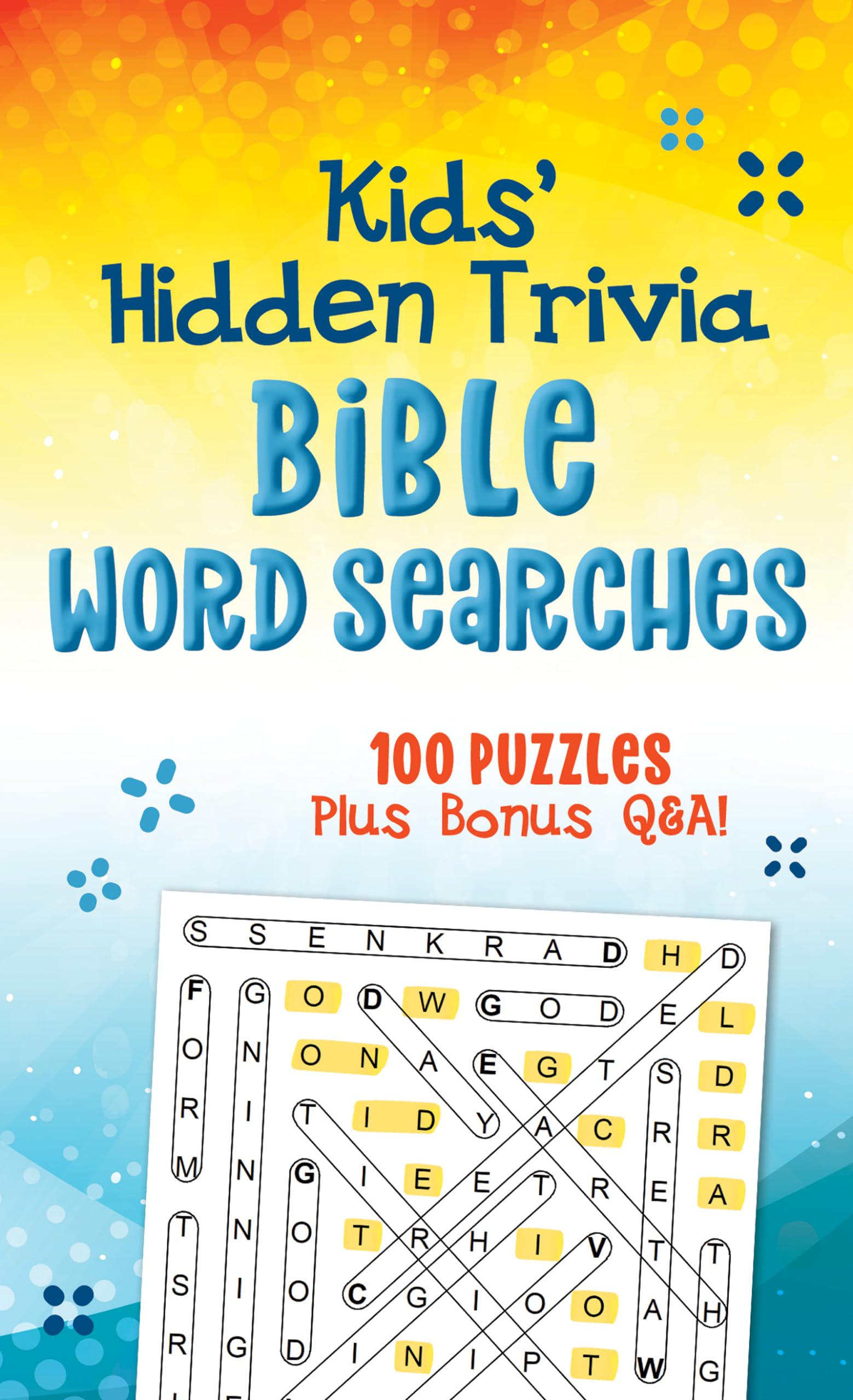 Kids' Hidden Trivia Bible Word Searches: 100 Puzzles Plus Bonus Q&a!,Used