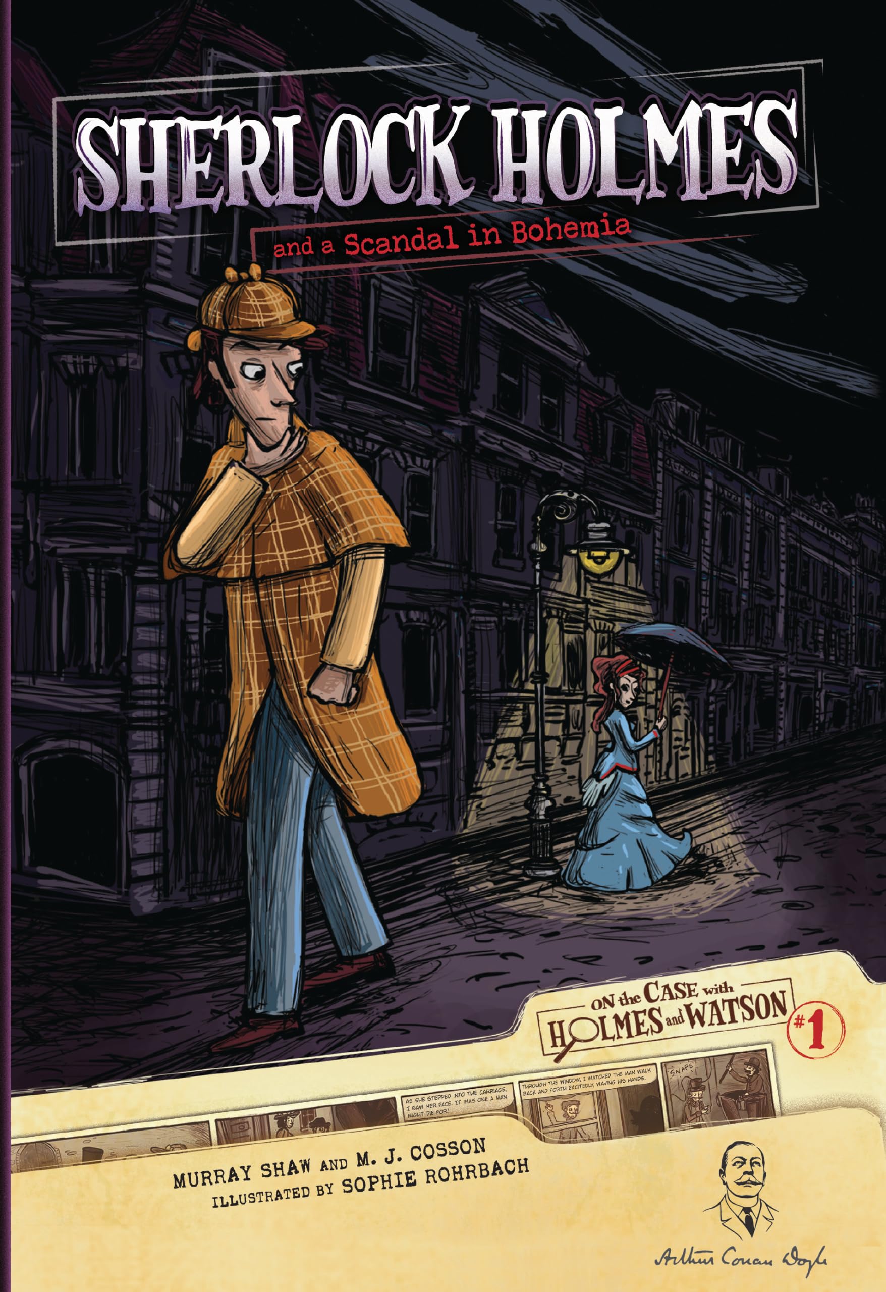 Sherlock Holmes And A Scandal In Bohemia: Case 1 (On The Case With Holmes And Watson)-used