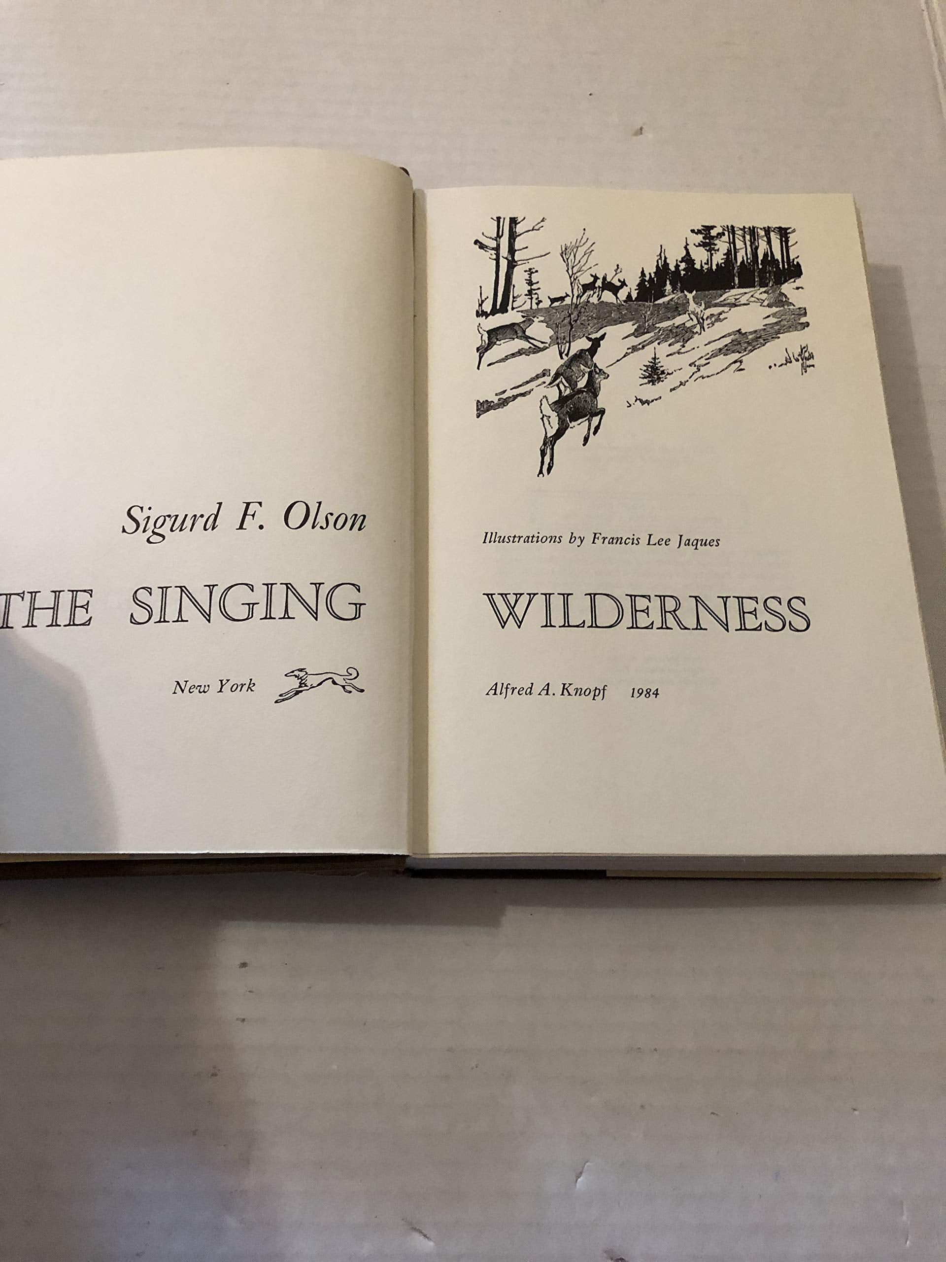Singing Wilderness,Used