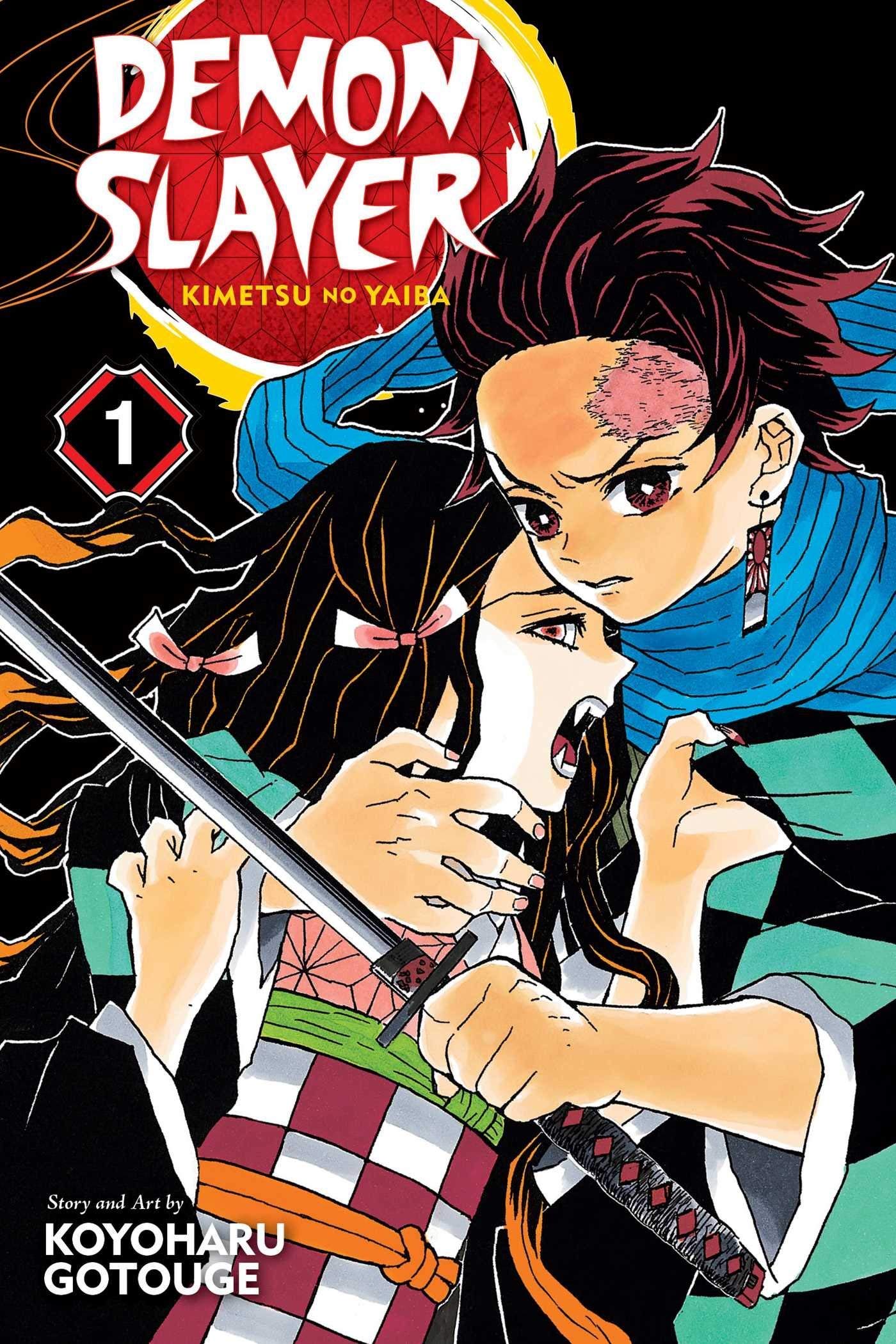 Viz Media Demon Slayer: Kimetsu no Yaiba Vol 1-5 Books Collection Set