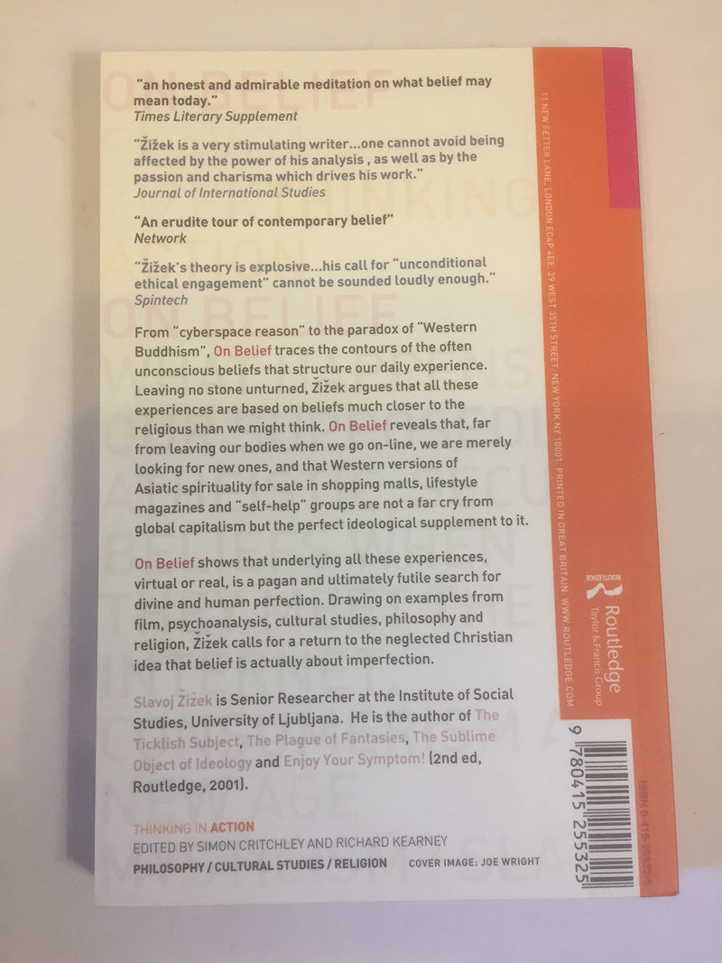 On Belief (Thinking in Action),New