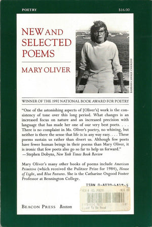 New And Selected Poems,Used