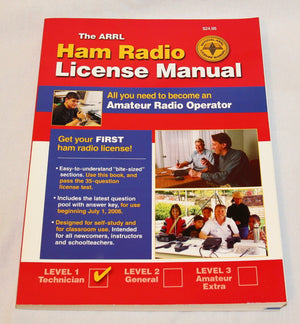 ARRL Ham Radio License Manual: All You Need to Become an Amateur Radio Operator,Used