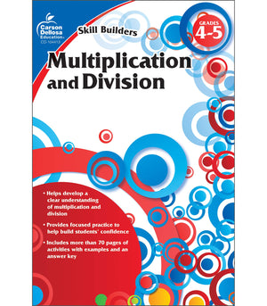 Multiplication And Division, Grades 4  5 (Skill Builders),Used