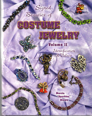 Signed Beauties Of Costume Jewelry, Vol. 2, Identification & Values,Used